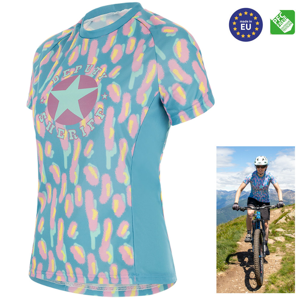 Deputy Sheriff - Damen Radtrikot BELEZZA Trikot Radshirt MTB