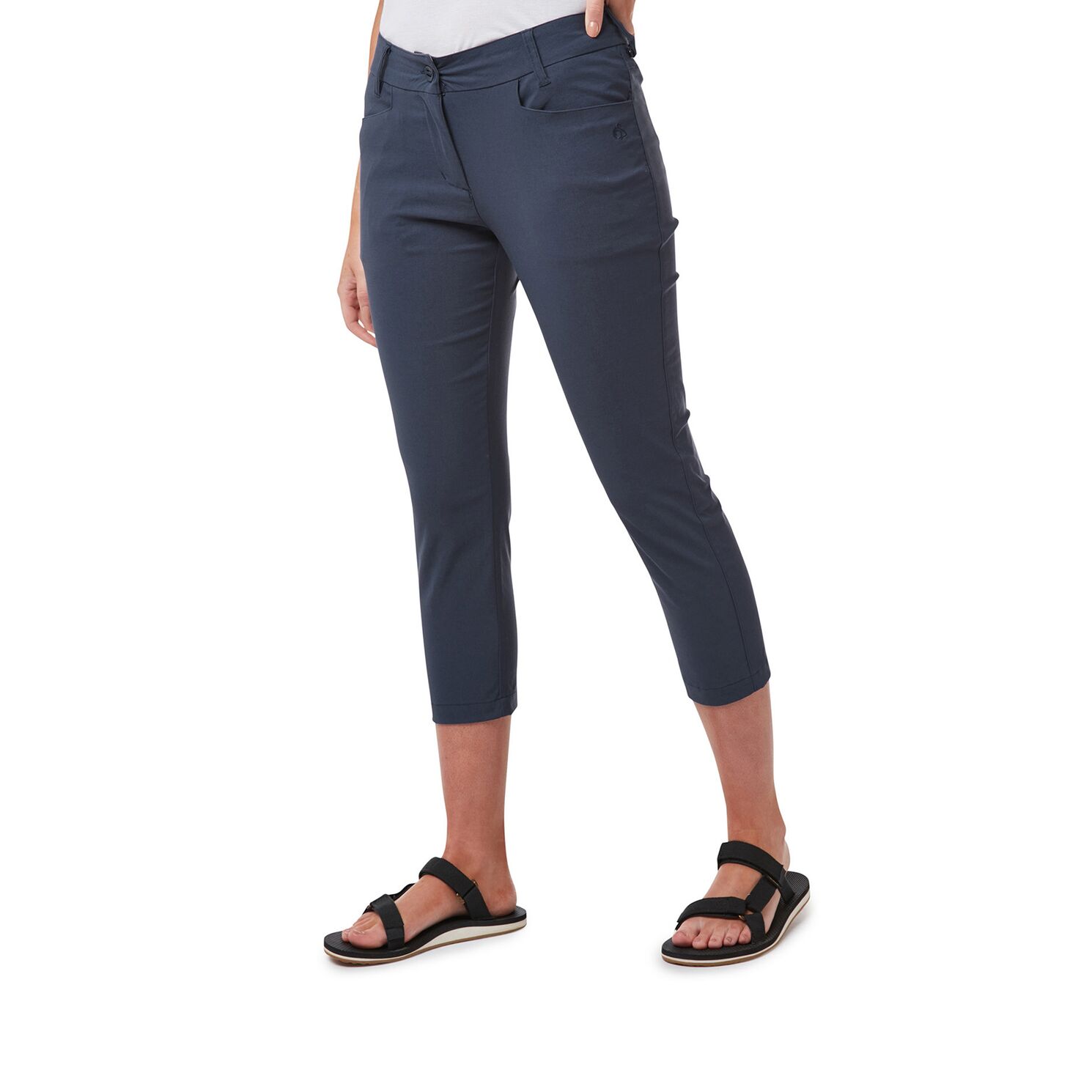 Craghoppers - NosiLife Clara Crop Damen Trekkinghose Capri, navy