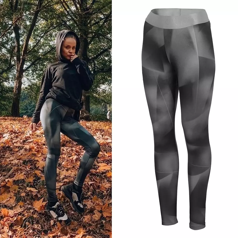 Outhorn - Damen Sport Leggings - grau mit Muster