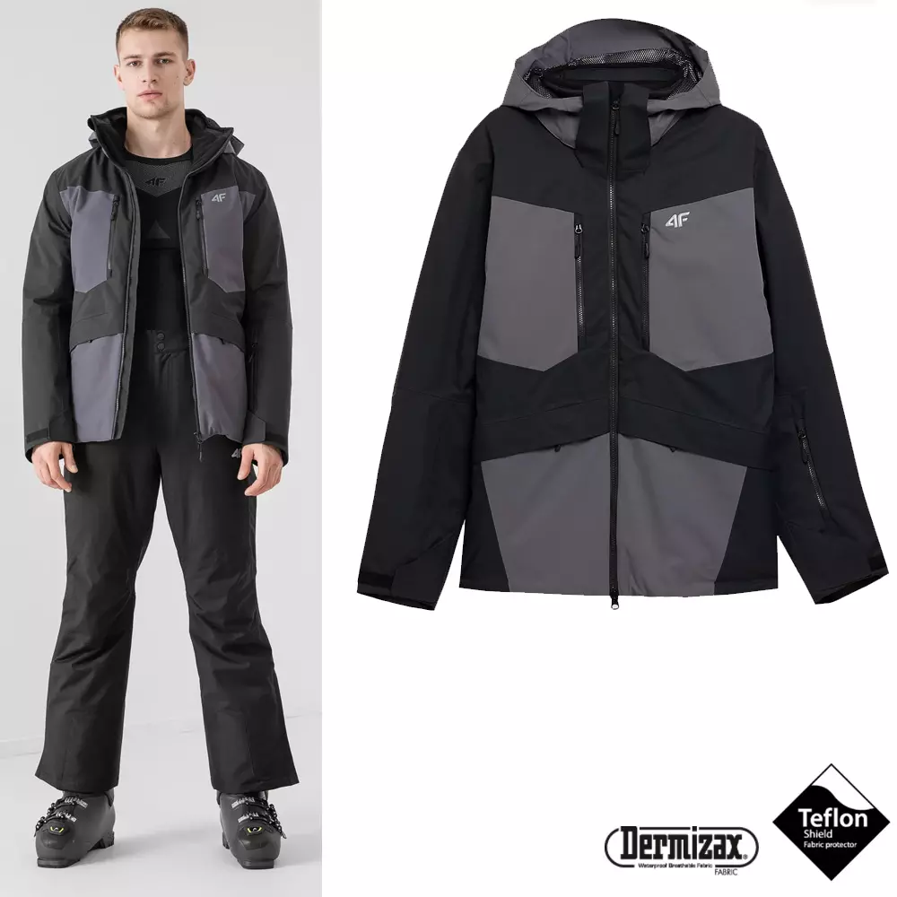 DERMIZAX® 20.000 - 4F Herren Skijacke Membran Winterjacke Primaloft