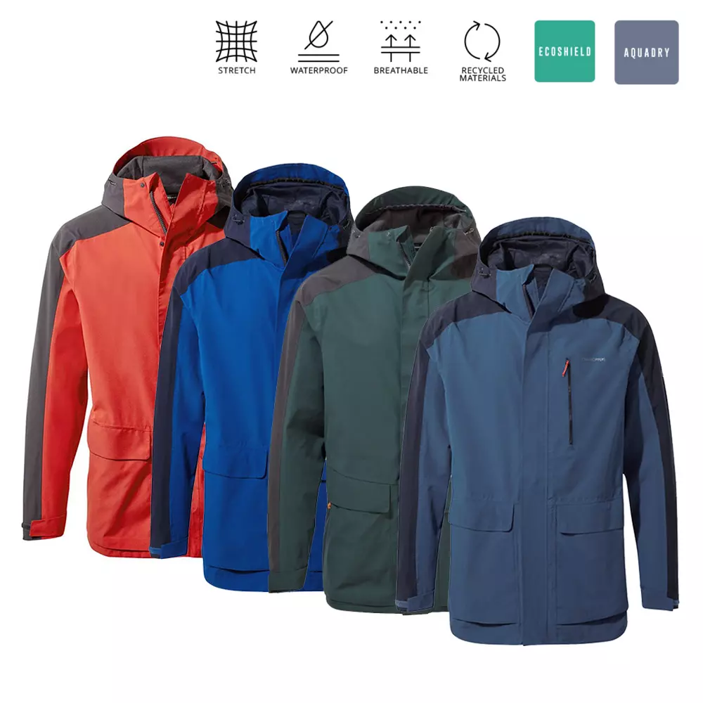 Craghoppers - Stretch Regen - Outdoor - Wanderjacke Lorton - Aqua Dry Membrane - Herren