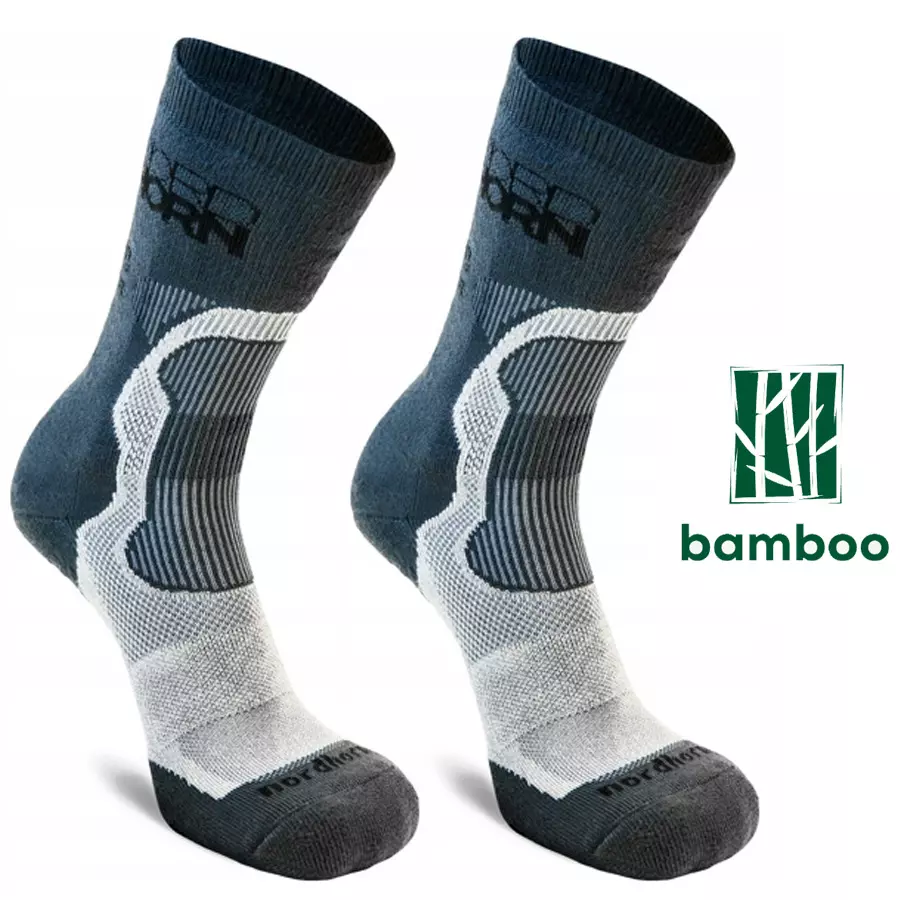 Nordhorn - NH7B 2 Bambus Allround Outdoorsocken, navy 