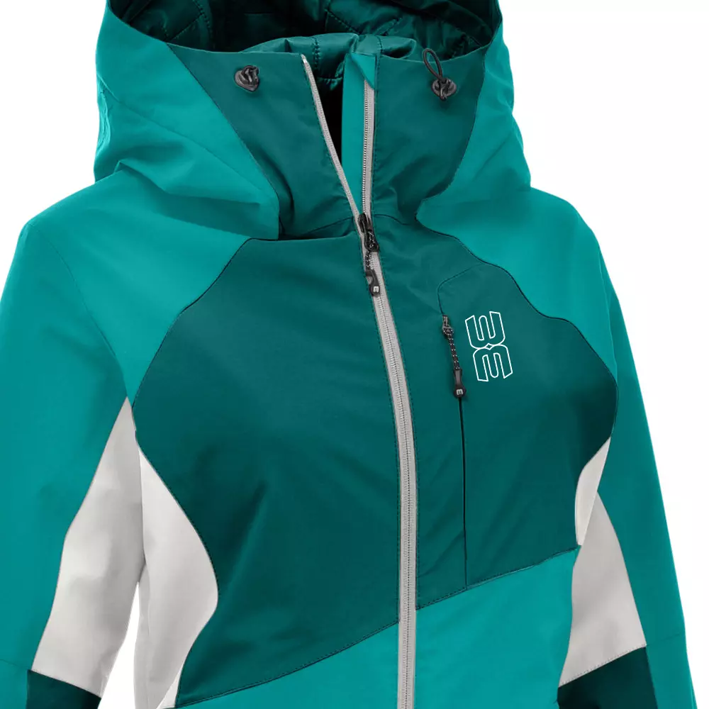 Maul - Schneekönigin MTX 20. Damen Skijacke Winterjacke, blau