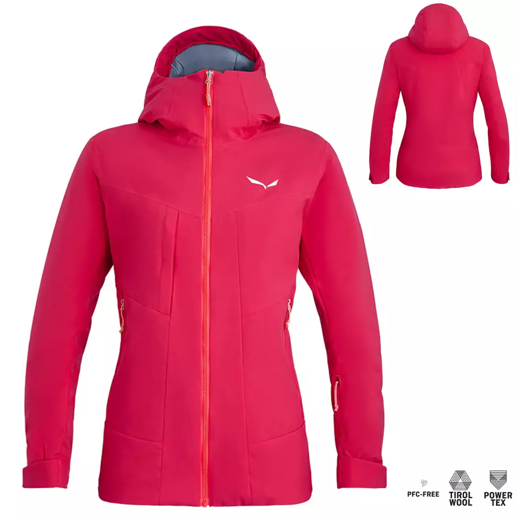 Salewa - ANTELAO BELTOVO TIROLWOOL® RESPONSIVE DAMEN JACKE, rose red