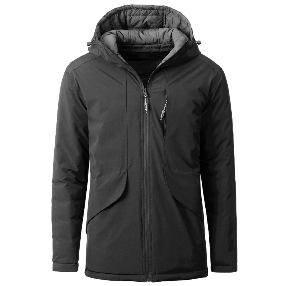 LPO - funktionelle, wattierte, wasserdichte 15K Wendejacke Fenno, blk