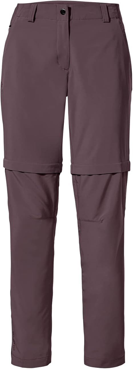 VAUDE Wanderhose Damen Skomer Zip Off Pants II, blackberry