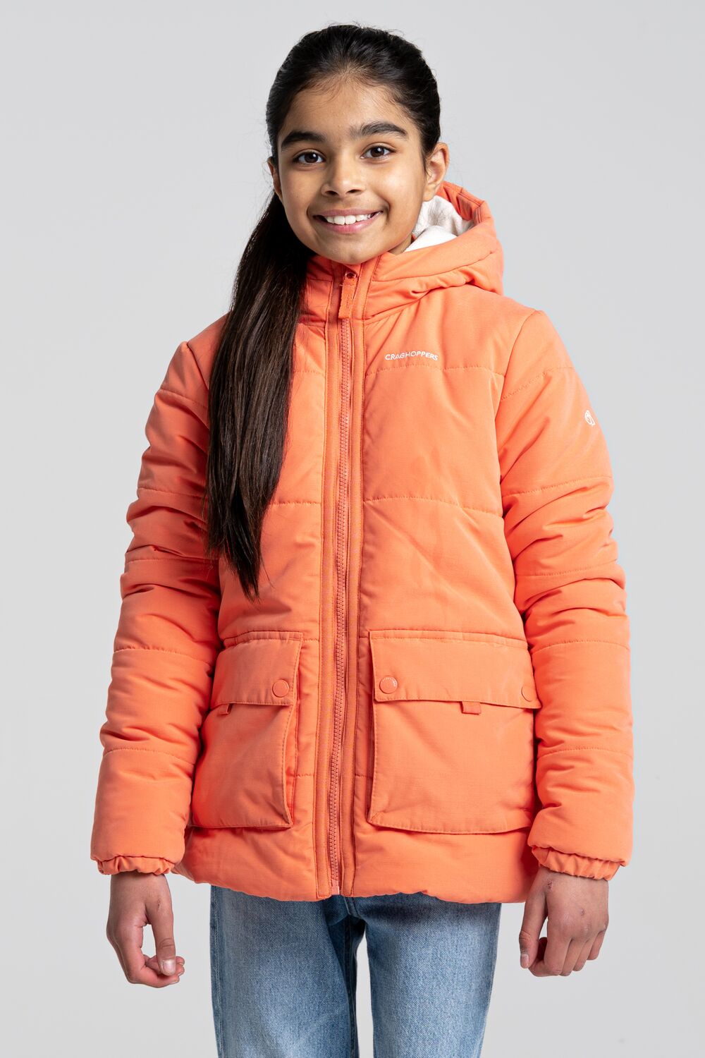 Craghoppers - Sara Hooded Jkt - Kids Kinder Winterjacke, Coral