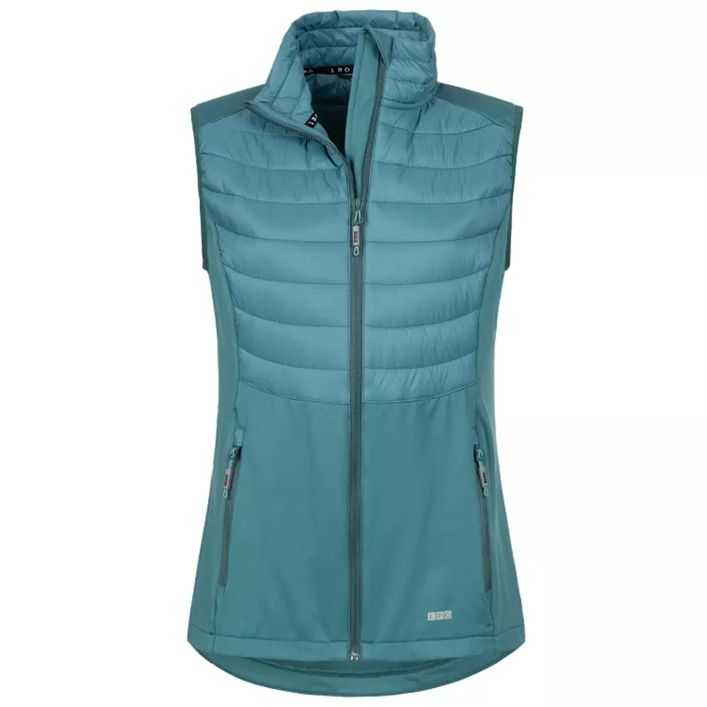 LPO - Damen Hybridweste - Eila Steppweste Hybrid, blau