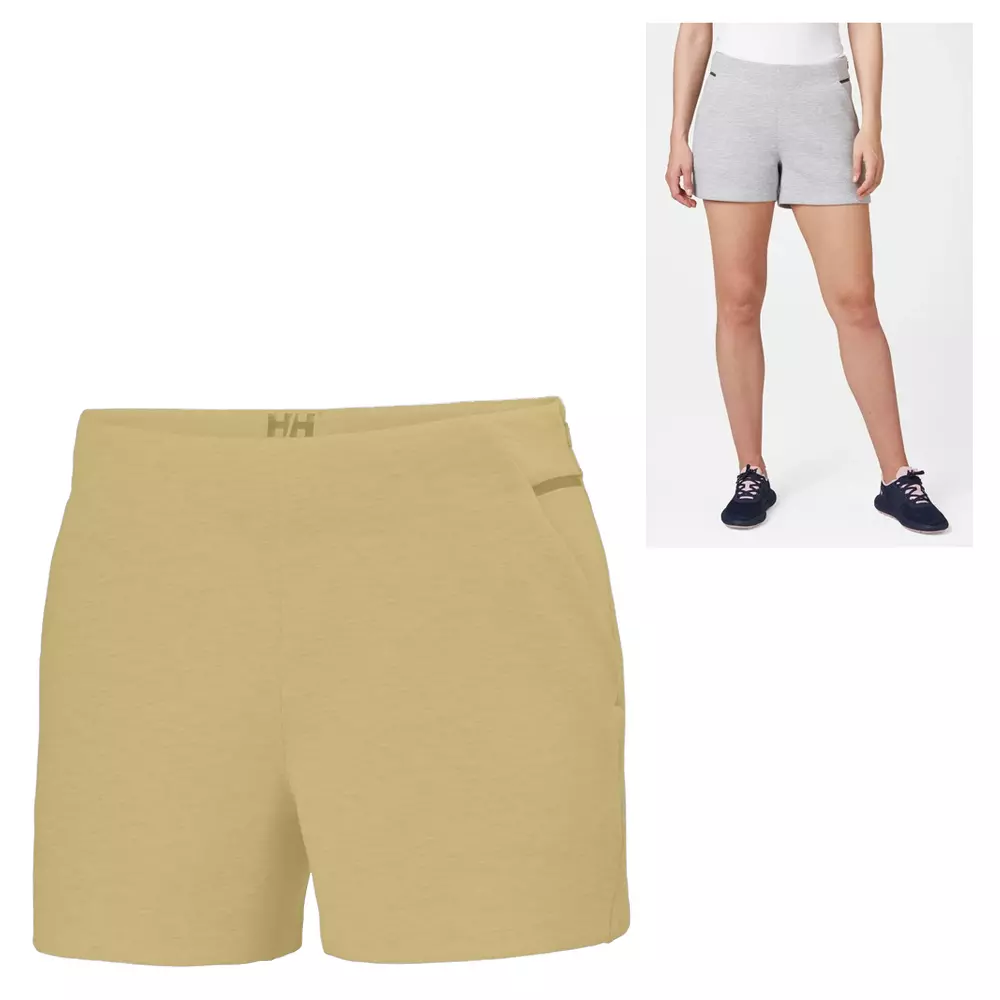 Helly Hansen - Damen W HP OCEAN SWT SHORTS, beige