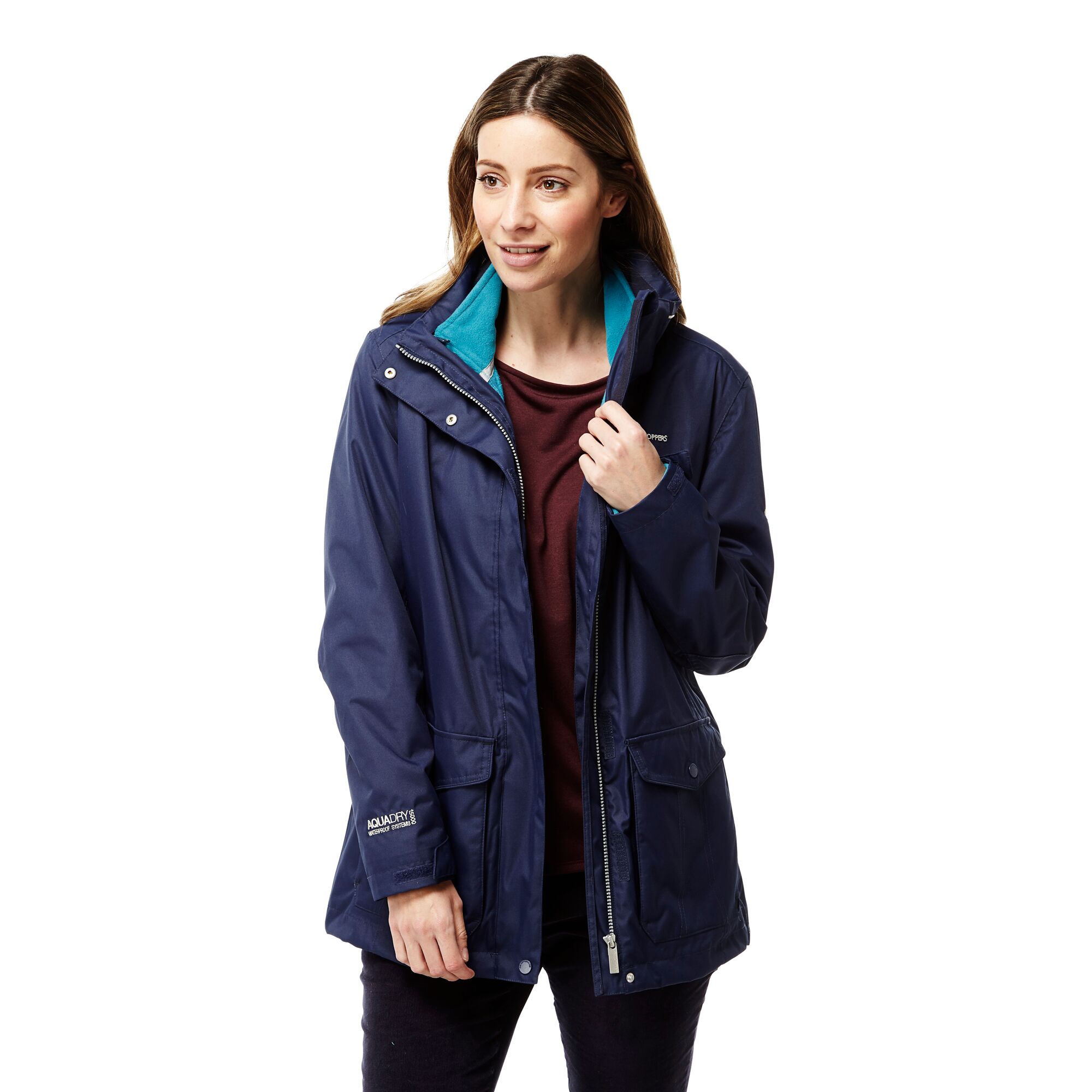 Craghoppers - Madigan III 3in1 Jacket warme Damen Winterjacke, navy