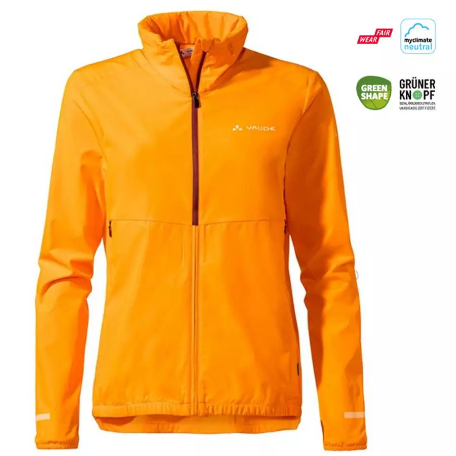 Vaude Cyclist Air Windjacke Damen Radjacke, orange