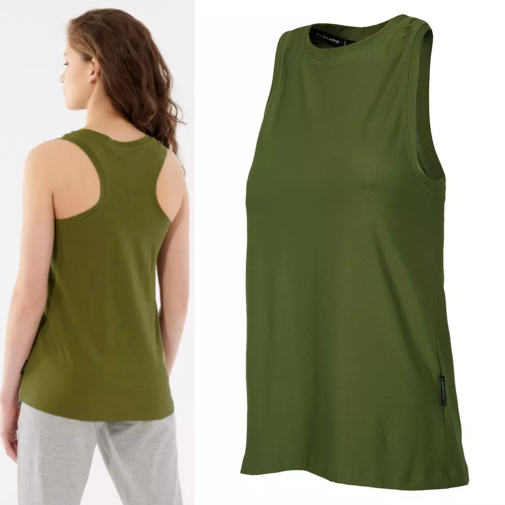 Outhorn - Damen Tank Top Baumwolle - grün