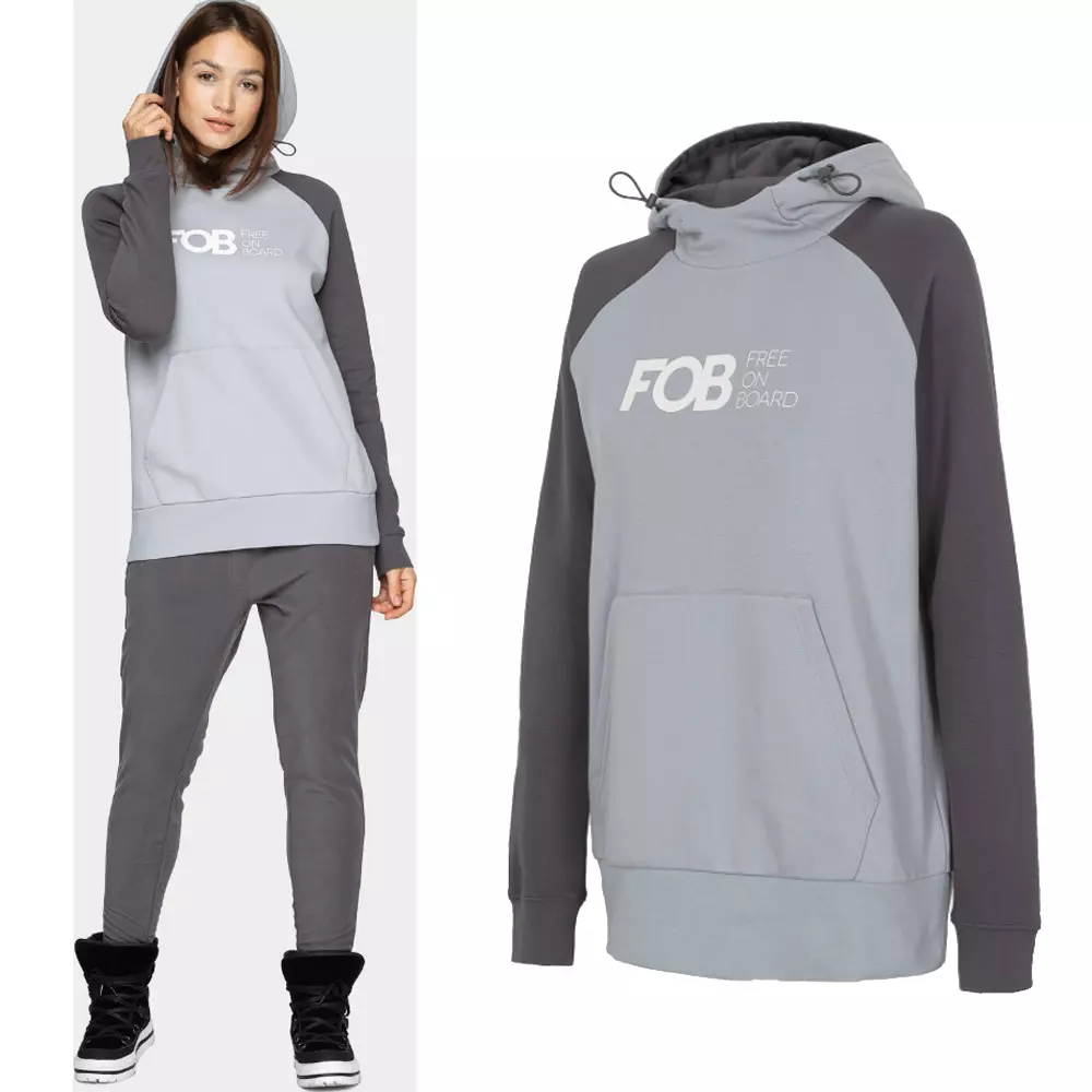 FOB - Damen Sweat Pullover 4F Hoodie