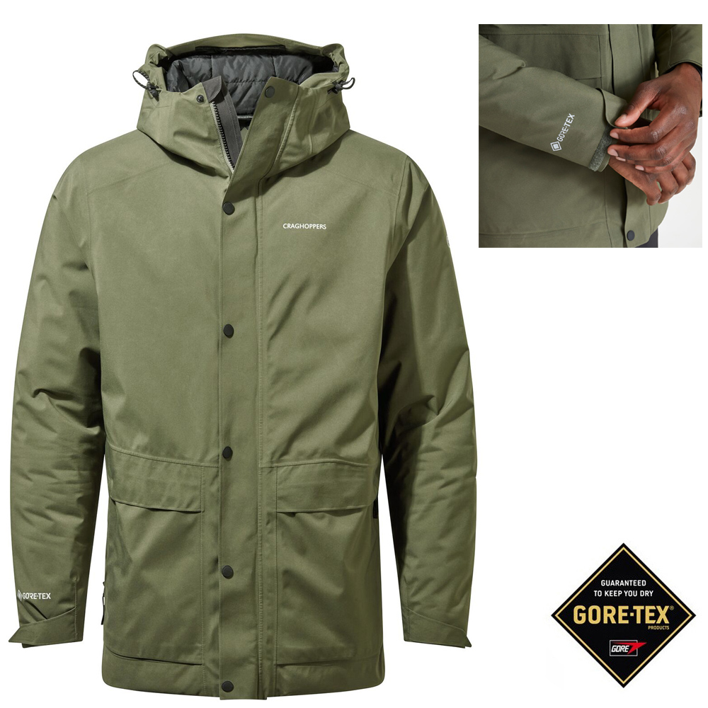 Craghoppers - wattierte, gefütterte Gore-Tex® Winterjacke Talo Thermic