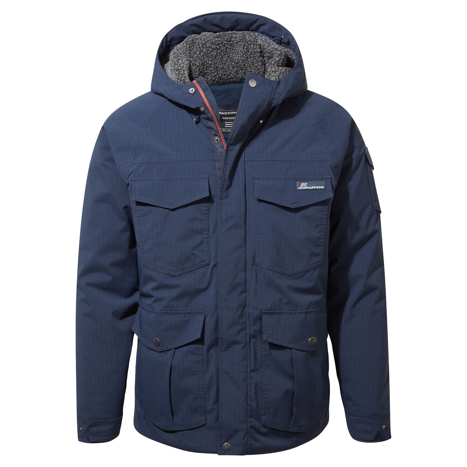 Craghoppers - wattierte, gefütterte Winterjacke Kody Jacke, navy