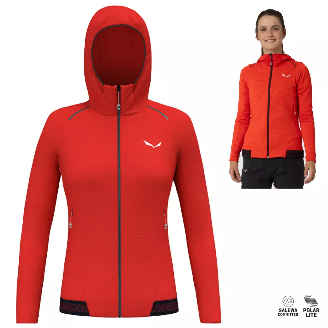 Salewa - PEDROC Polarlight Jacke DST - Outdoorjacke, rot