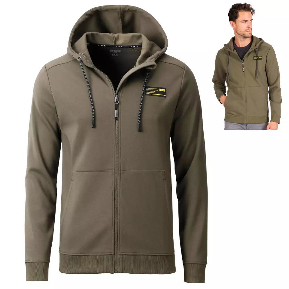 LPO - Linea Primero  - funktionelle, modische Herren Sweatjacke Rob