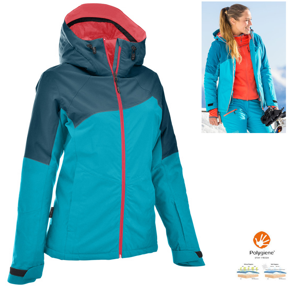 Maul - Schneekönigin MTX 20. Damen Skijacke Winterjacke, blau