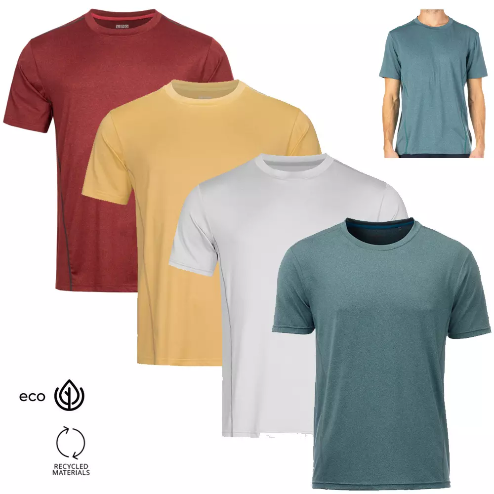 Linea Primero - funktionelles Herren T-Shirt mit Stretch - Recyclingsfaser