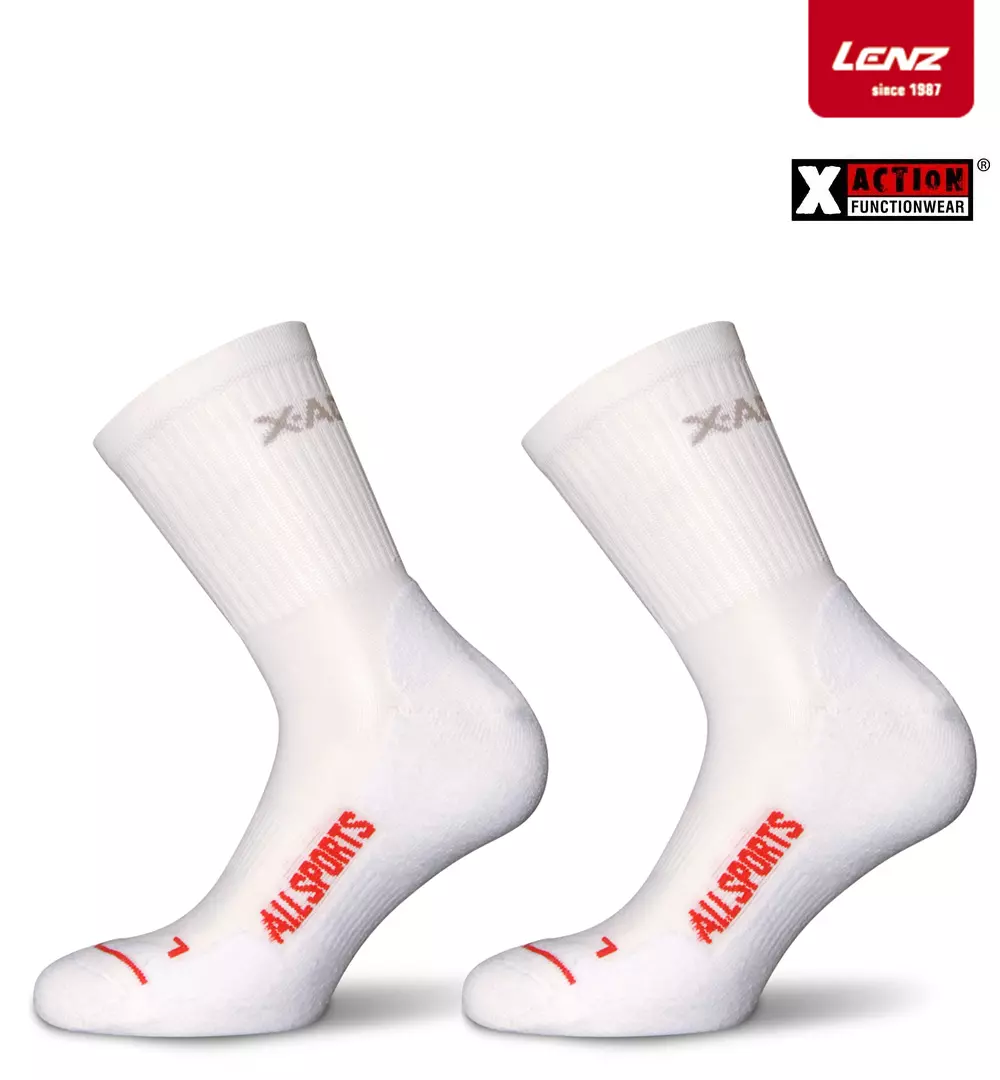 Lenz - funktionelle universelle Sportsocken - 3D Stricktechnik - Allsport