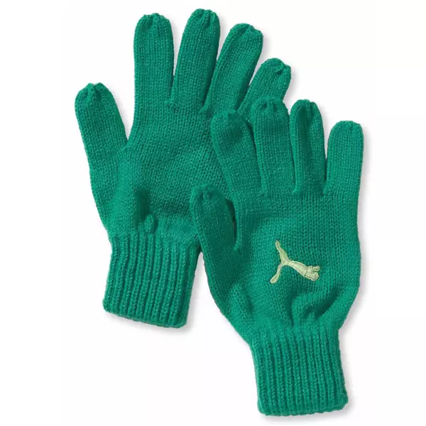 Puma - Fundamentals Knit Gloves - Strickhandschuhe - grün-M/L