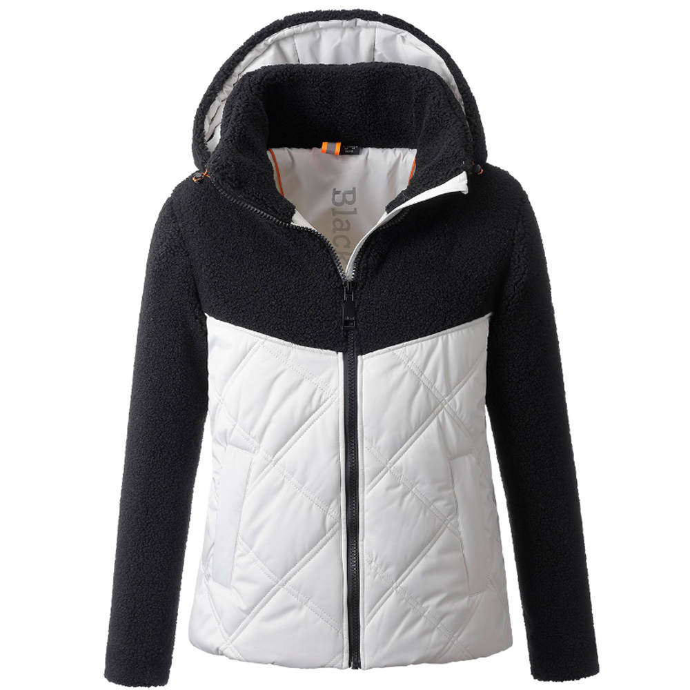 LPO - funktionelle Hybrid Steppjacke mit Hochfloor Fleece Xavia, white