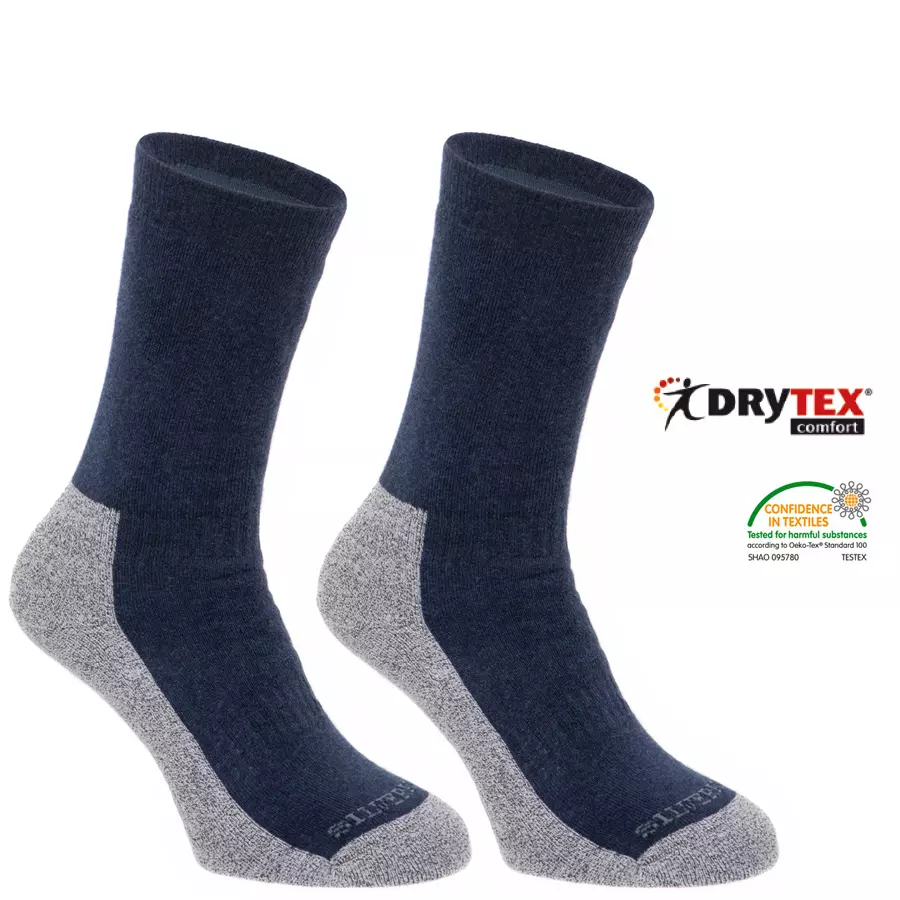 Silverpoint - DRYTEX Comfort Hiker - Trekkingsocken, navy