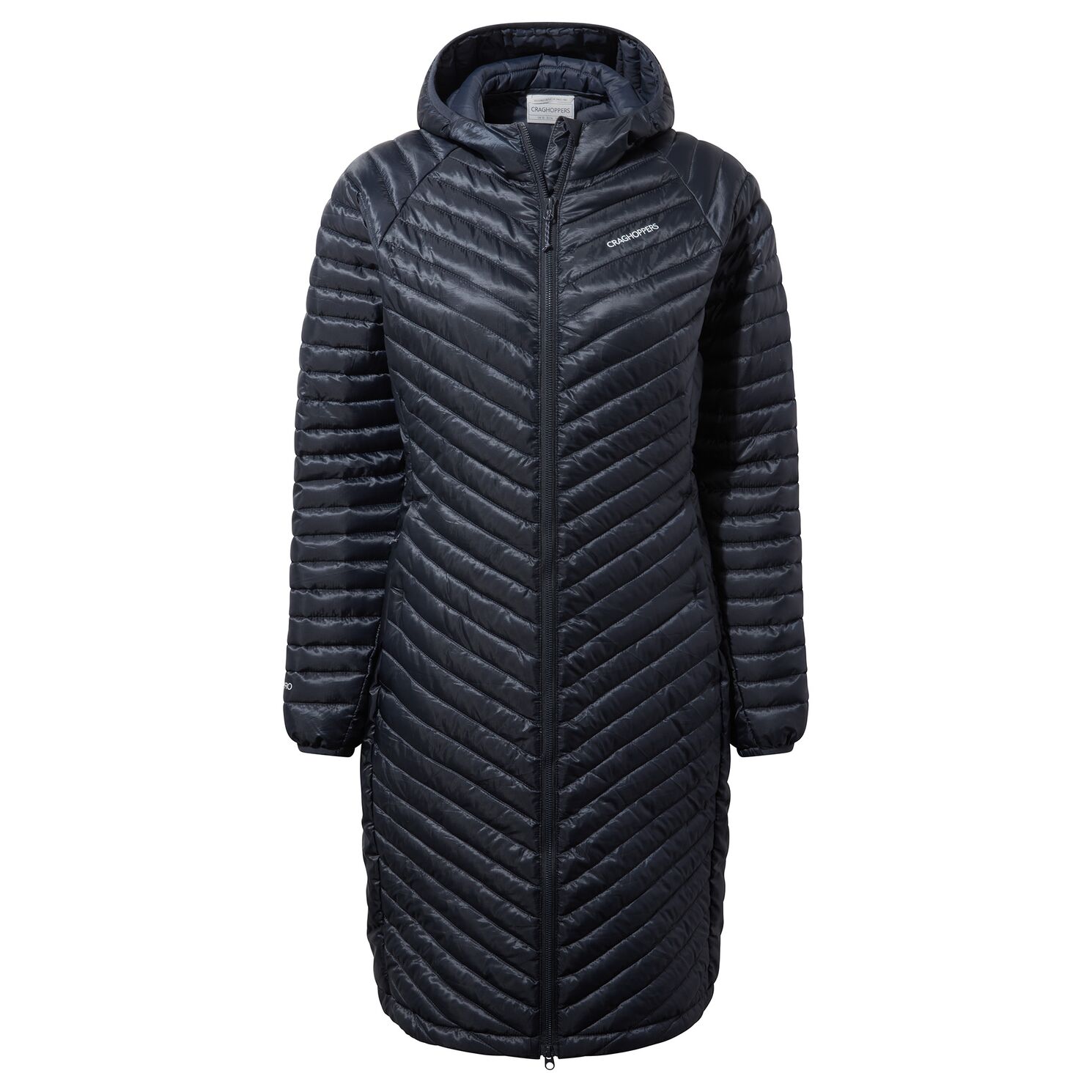 Craghoppers - ExpoLite LongHood Kapuzen Wintermantel Jacke, navy