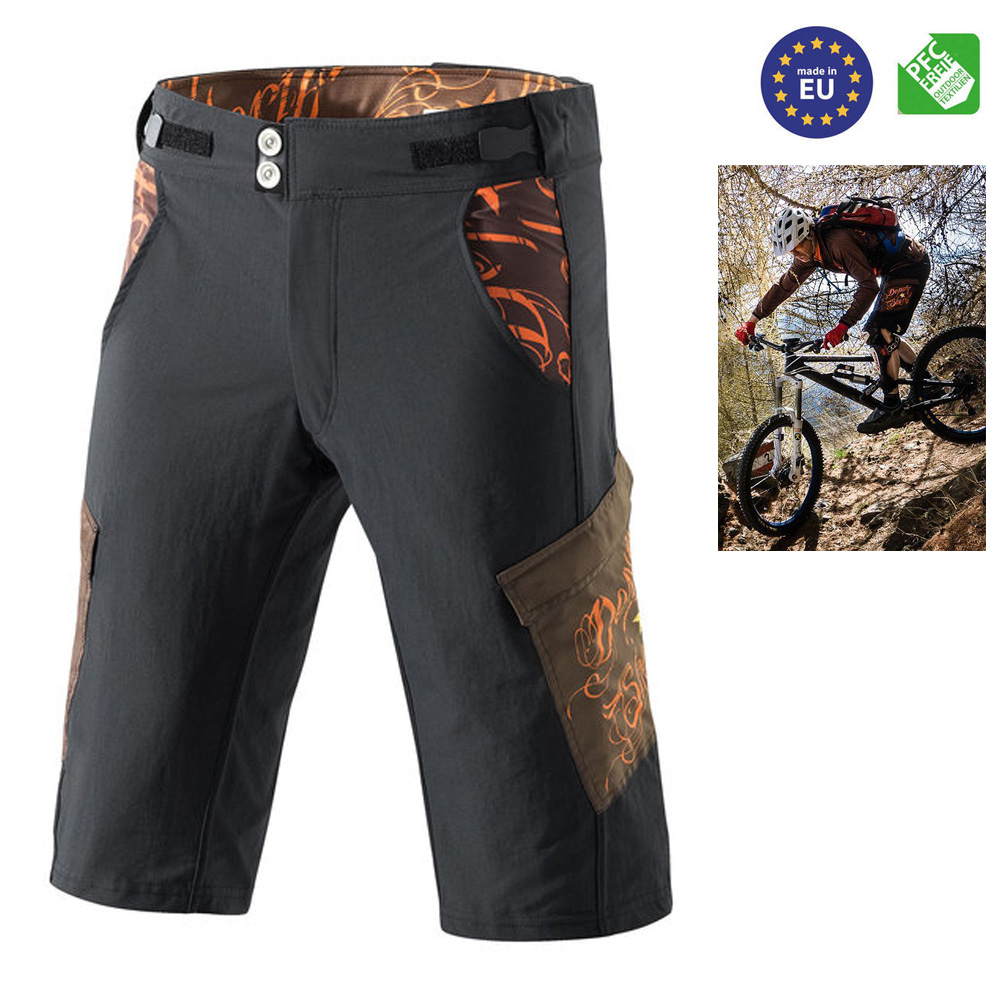 Deputy Sheriff - Herren MTB Hose Radhose Shorts WANTED