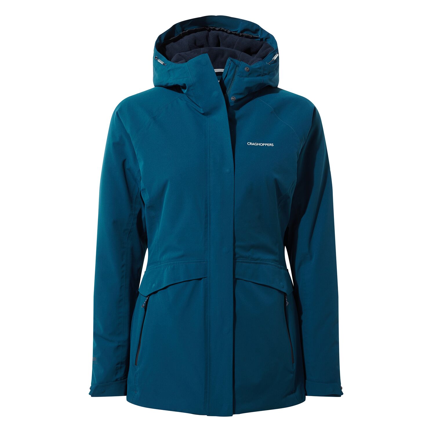 Craghoppers - warme wasserdichte, wattierte, gefütterte Stretch Outdoorjacke - Caldbeck