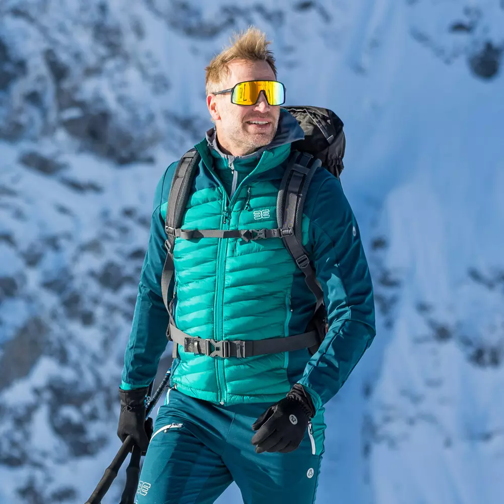 Maul - Kaunertal REC warme Herren Steppjacke Winterjacke, grün