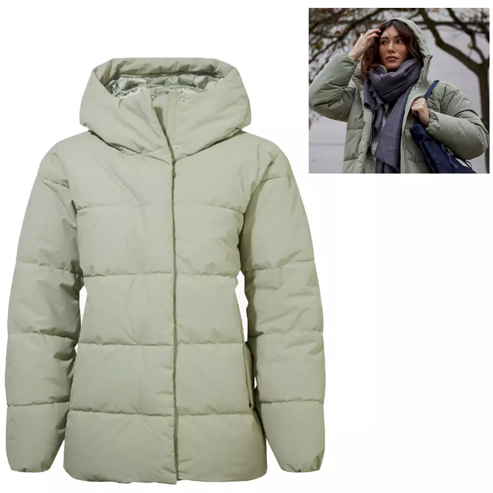 Craghoppers - Madora Insulated Hooded Jacke Winterjacke, hellgrün