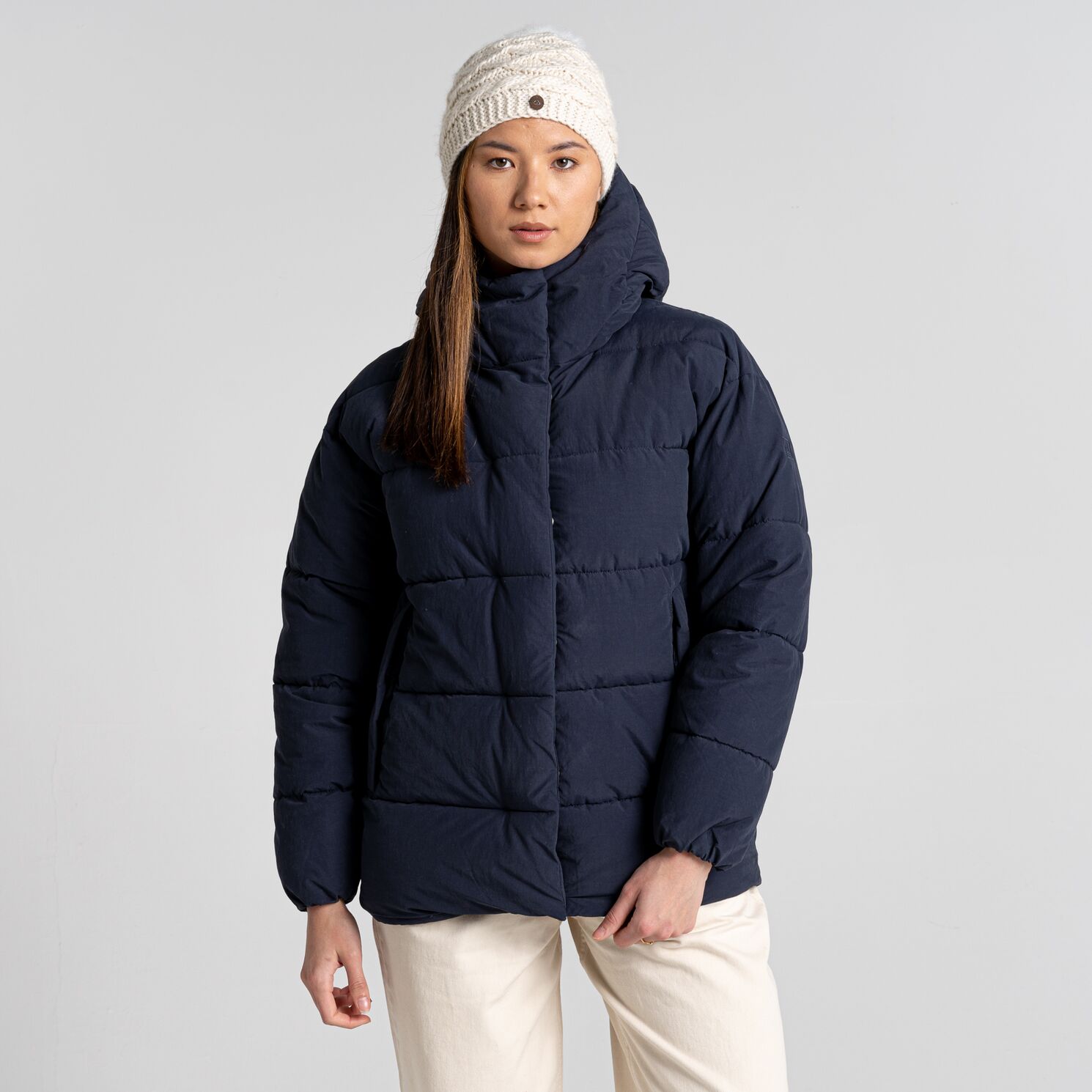 Craghoppers - Madora Insulated Hooded Jacke Winterjacke, navy