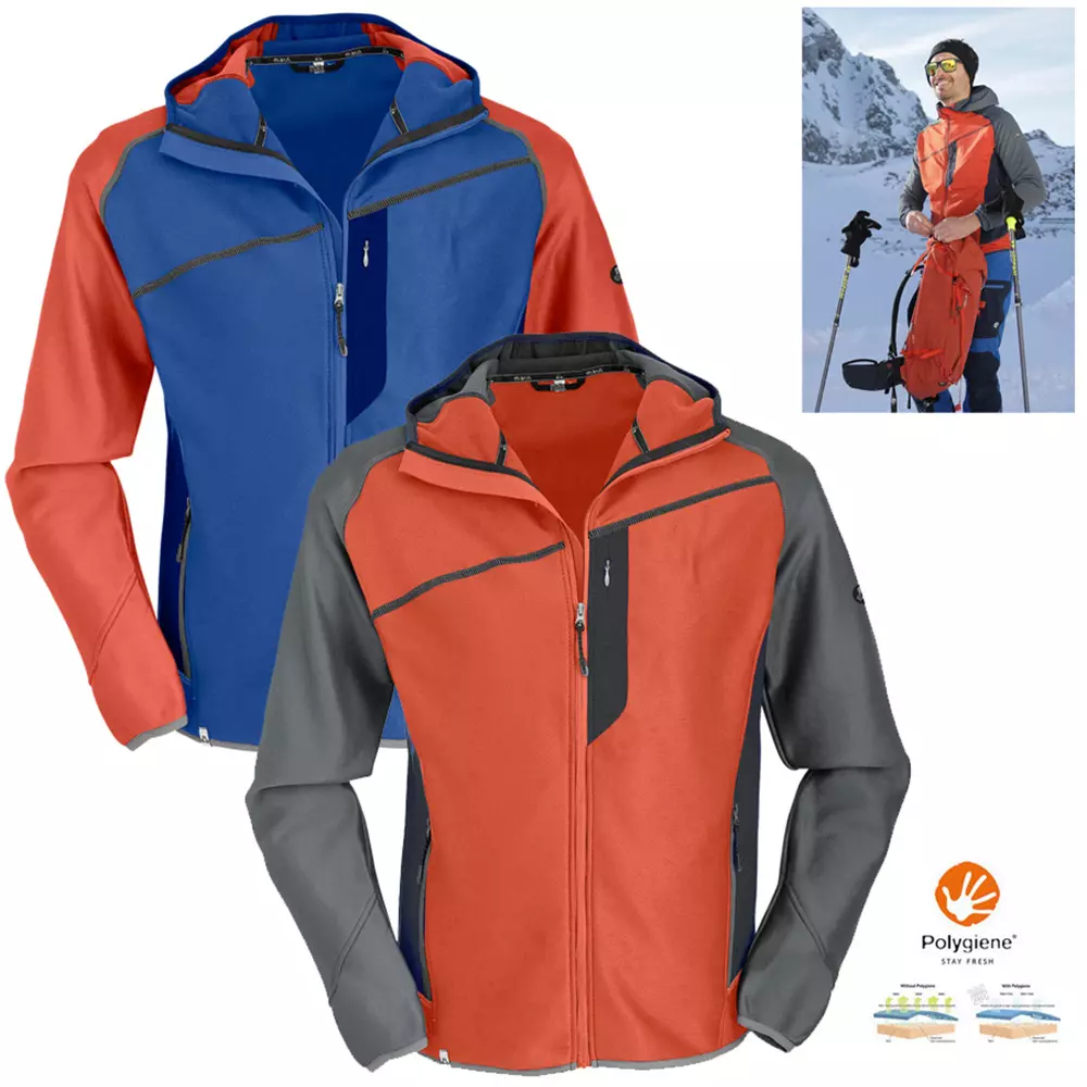 Maul - Herren Winter Stretch-Fleecejacke Taufstein 2