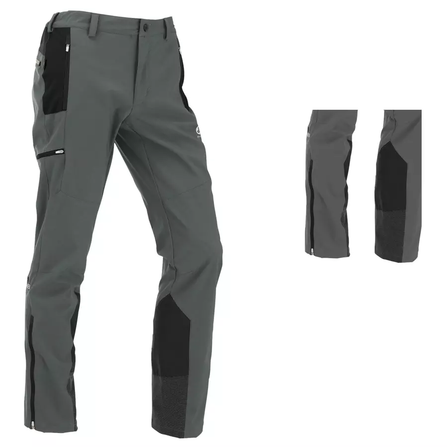 Maul - Auerspitz 2 - Herren Softshell- Tourenhose - grau