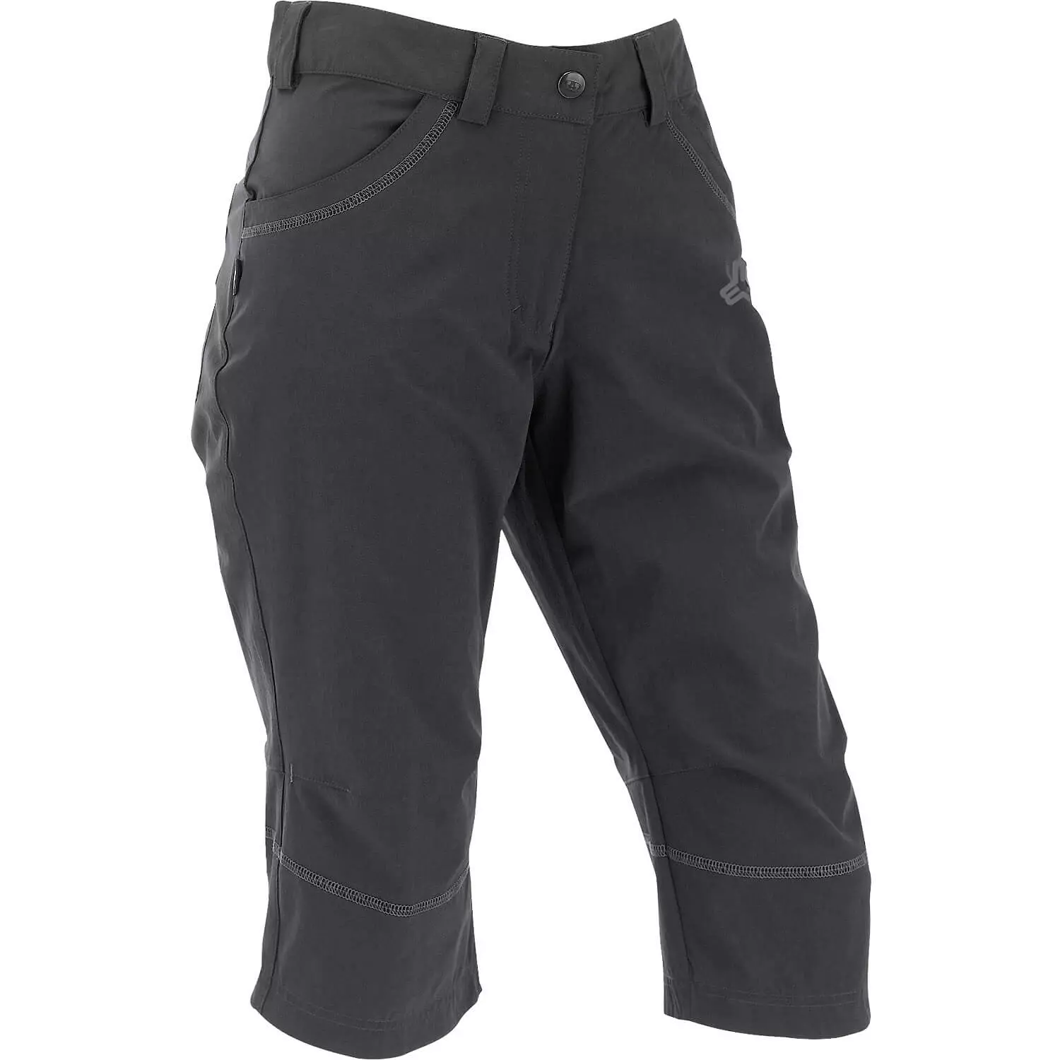 Maul - Rennes - Damen elastische Caprihose, schwarz