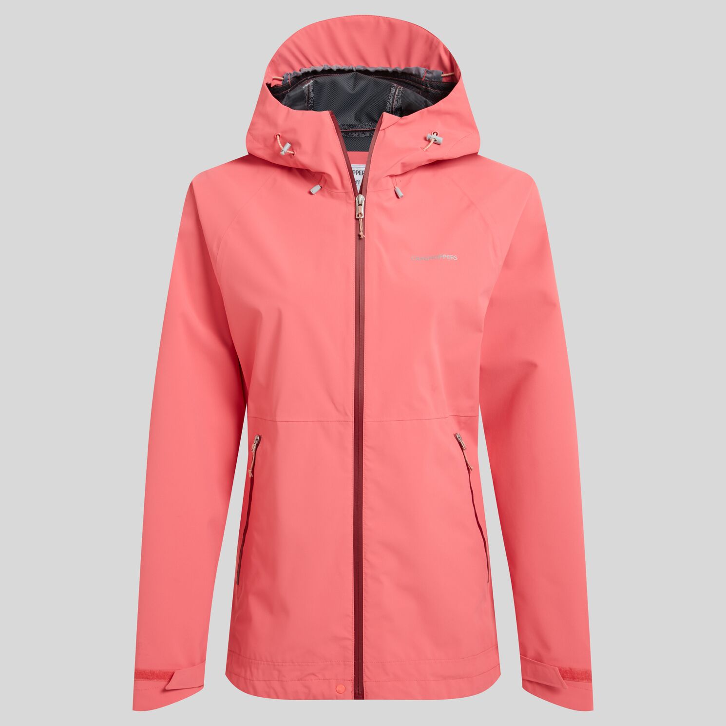 Craghoppers - wasserdichte Regenjacke BRONTE 15.000 WT, coral