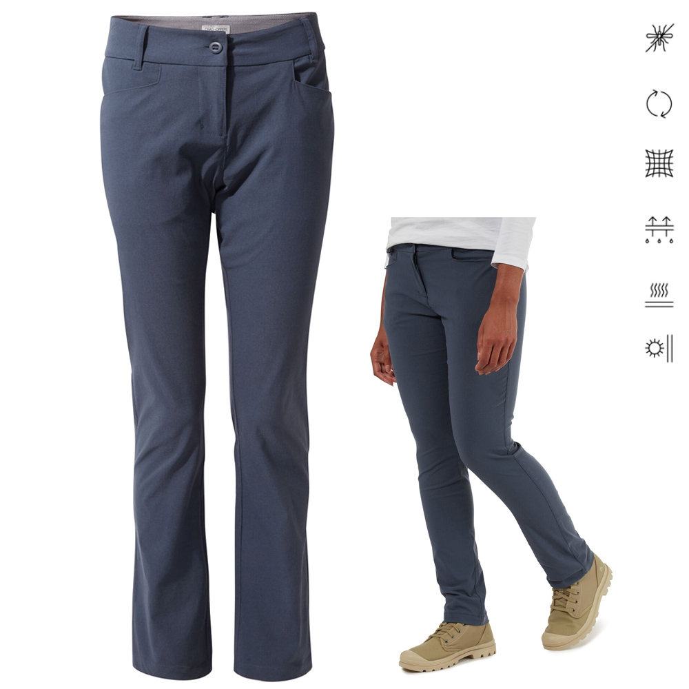 Craghoppers - NosiLife Clara Damen Stretch Reise Trekkinghose, navy