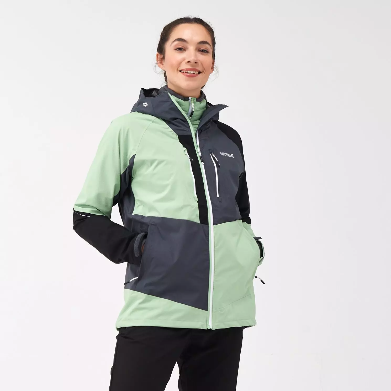 Regatta - Damen wasserdichte 15.000 CarlettaVIII 3-in-1 Jacke, grün