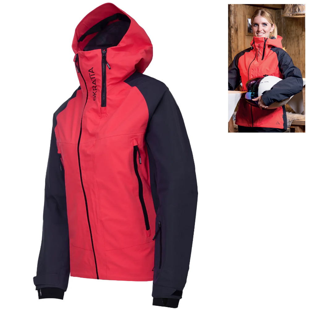 Skratta - Damen 3Lagen Hardshelljacke Skijacke Heli wasserdicht 20K