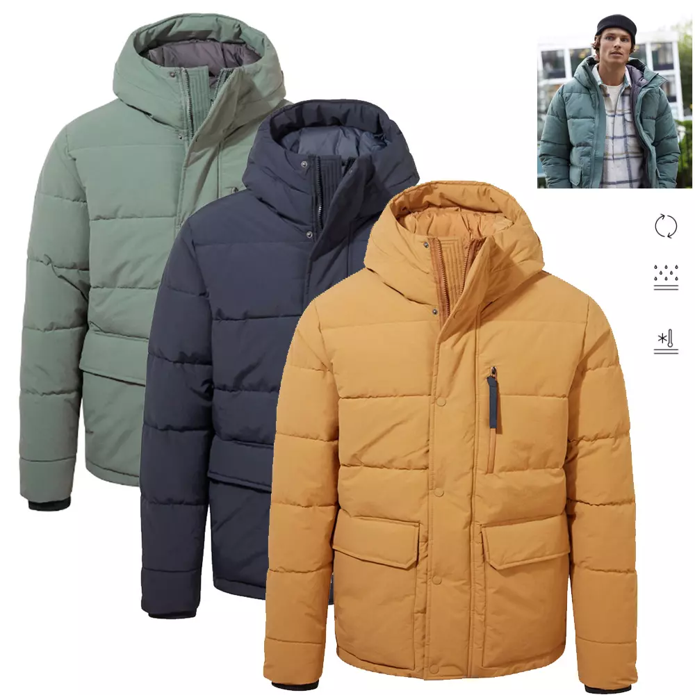 Craghoppers - daunenartige, warme ThermoPro Kapuzenjacke Dunbeath