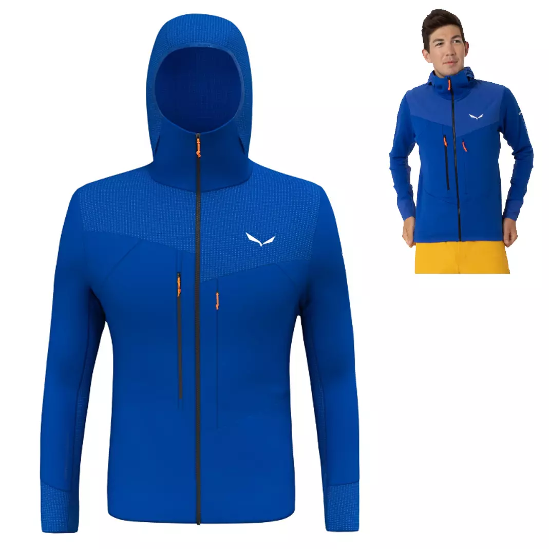 Salewa - AGNER POLARLITE Herren Fleecejacke Sportjacke, blau