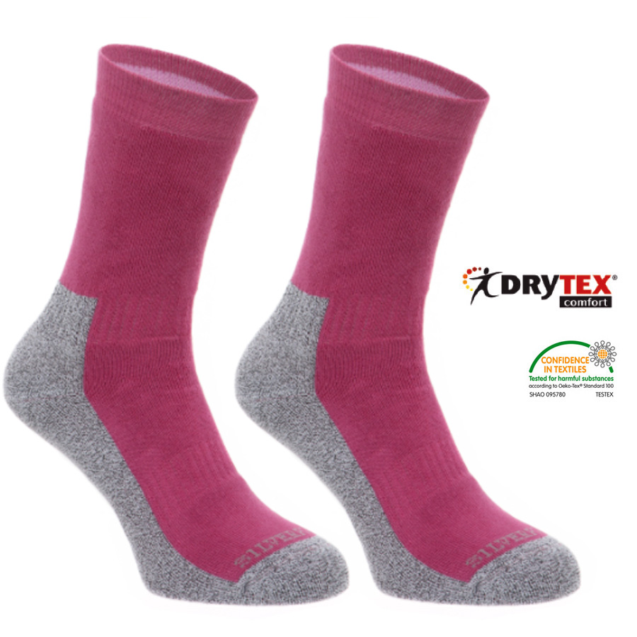 Silverpoint - DRYTEX Comfort Hiker - Trekkingsocken, rose