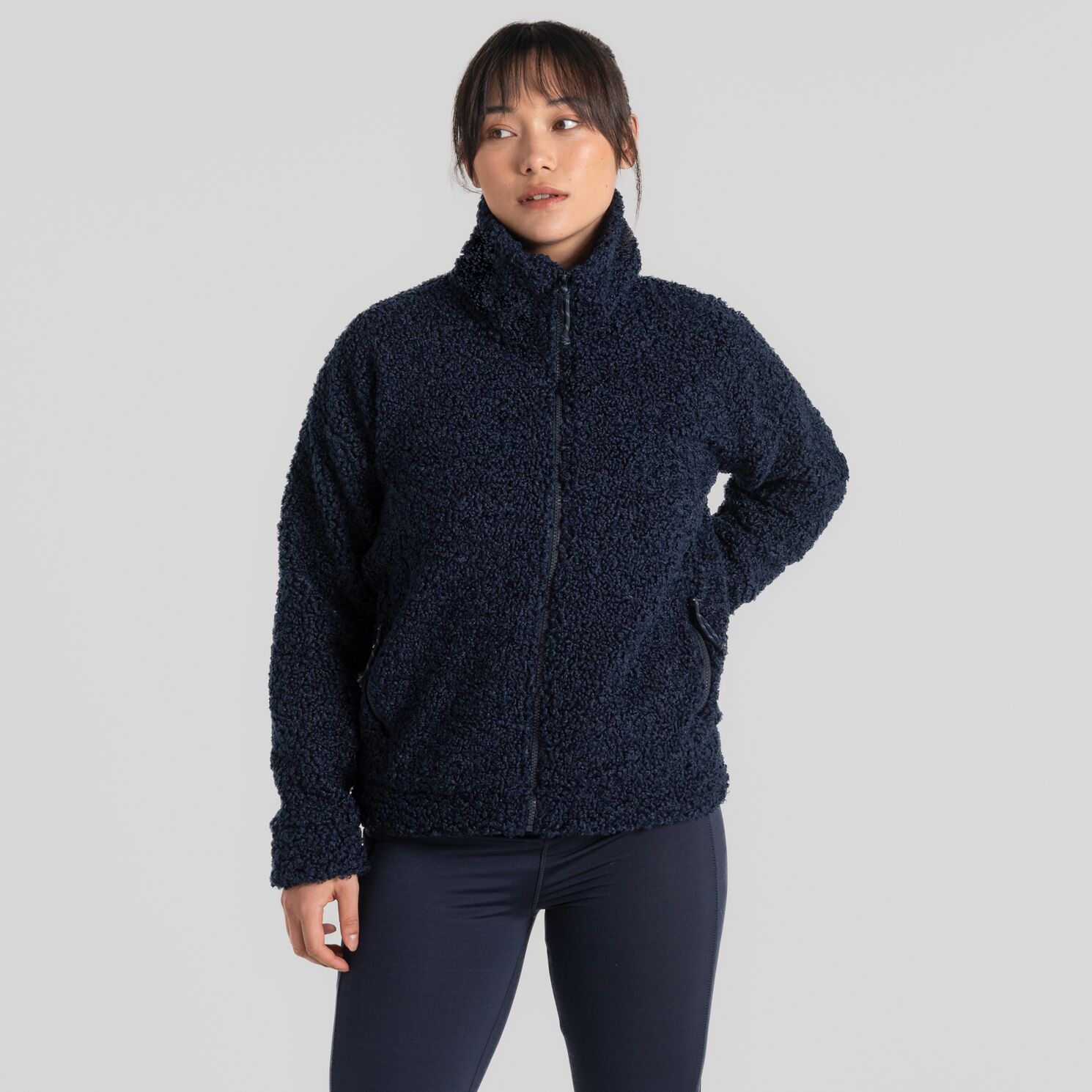 Craghoppers - Ciara - Damen Sherpafleecejacke Fleecejacke, navy