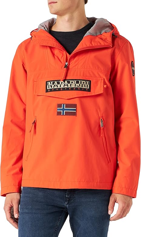 Napapijri Rainforest Winter 3 wasserdichte Outdoorjacke, orange