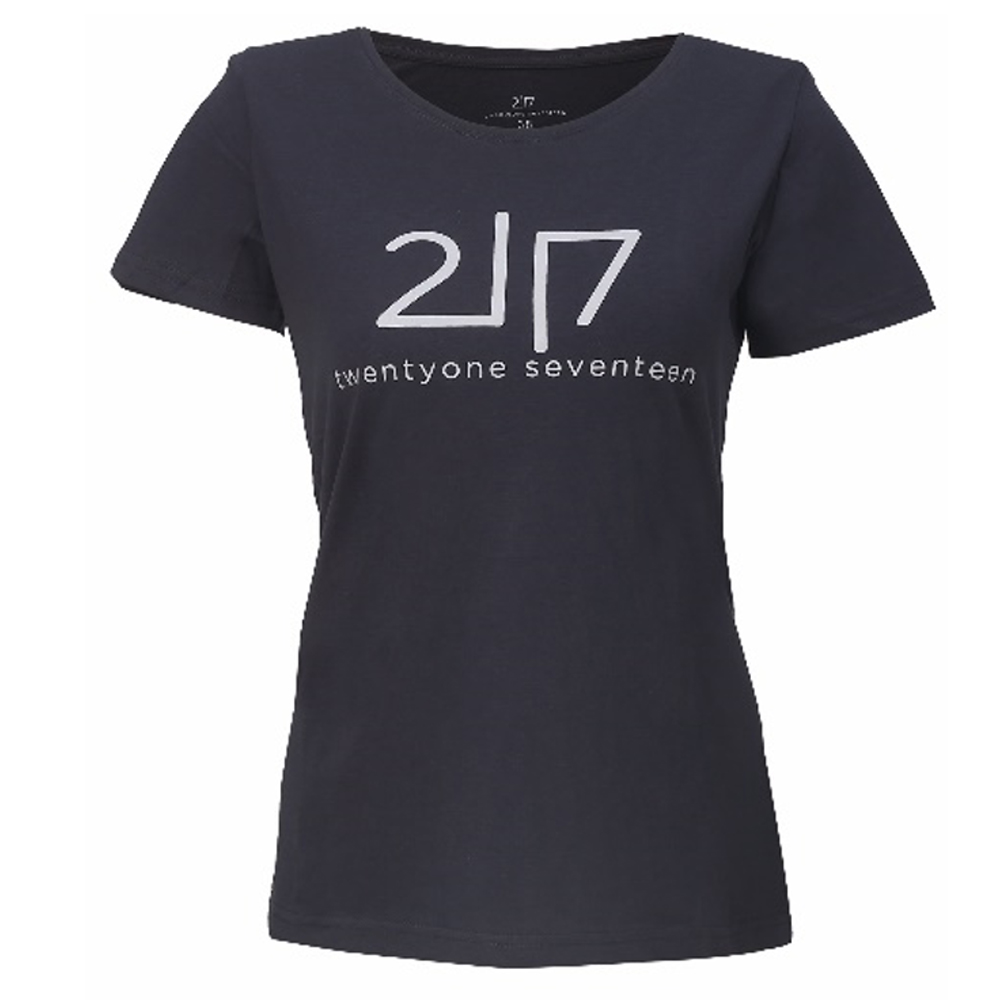 2117 of Sweden - Vida LS Damen T-Shirt, ink grau