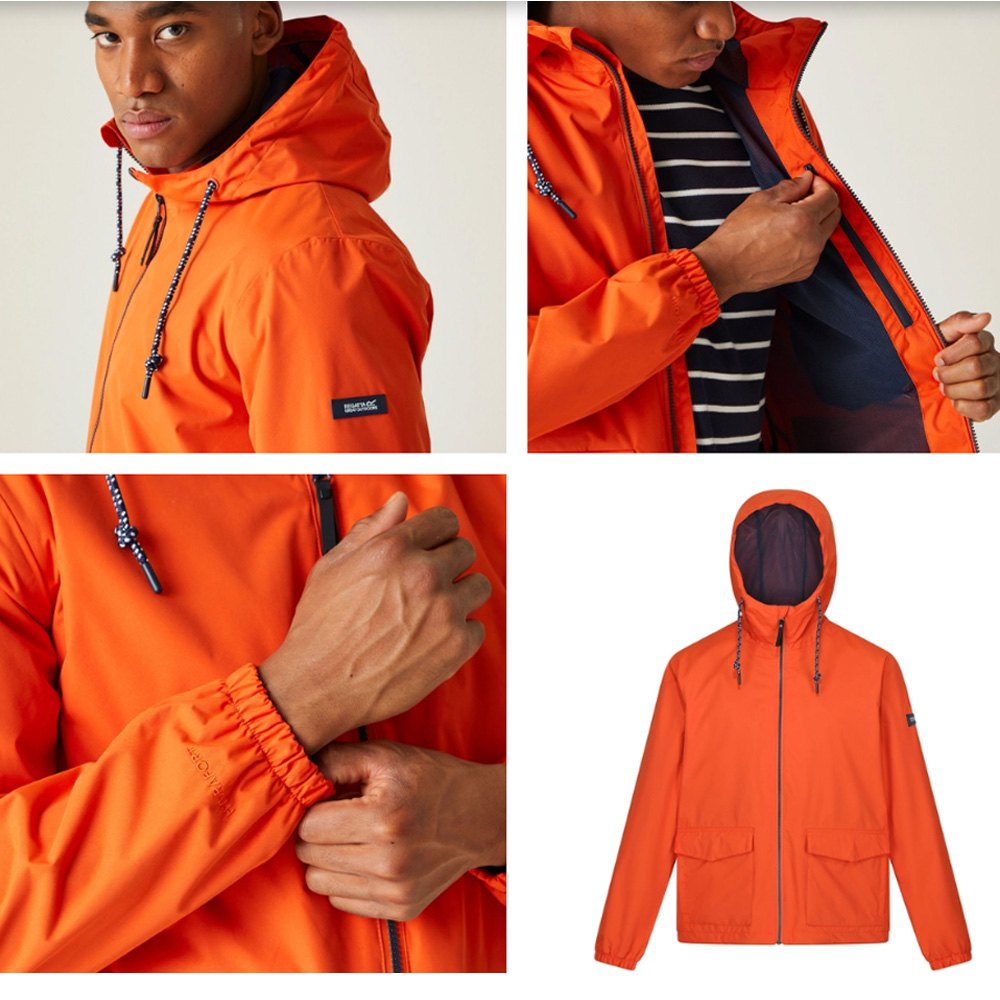 Regatta - wasserdichte Isotex Outdoor- Funktionsjacke Bayano, orange