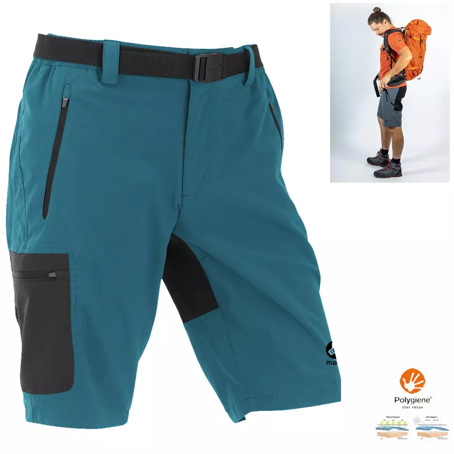 Maul - Doldenhorn II - Herren Trekkingshorts - petrol