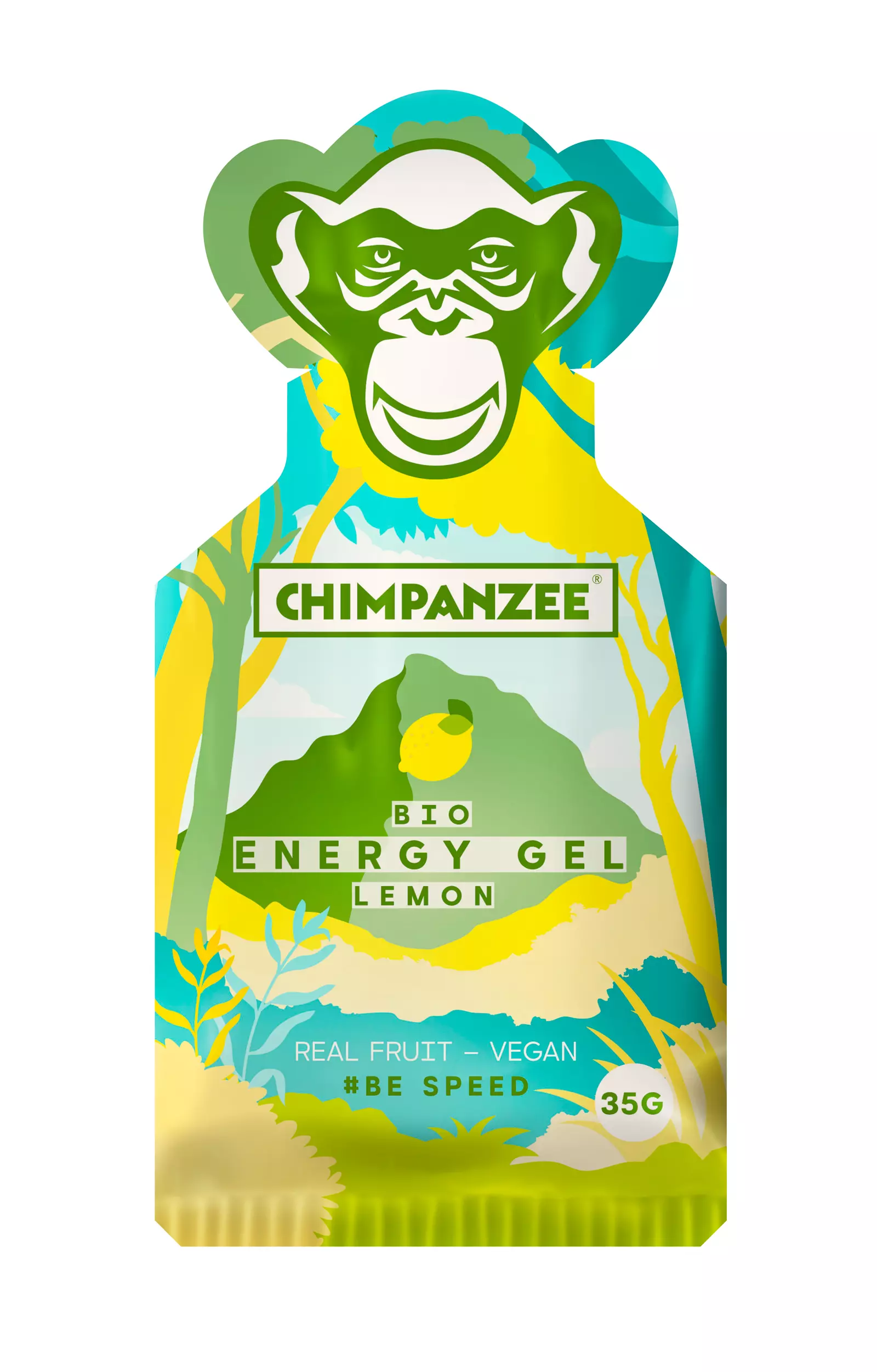 Chimpanzee - Sportler Energy Gel Lemon 35G - BIO