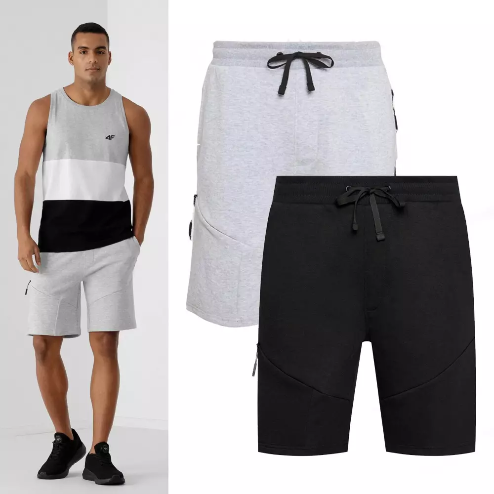 4F - bequeme Herren Sweat Sportshort